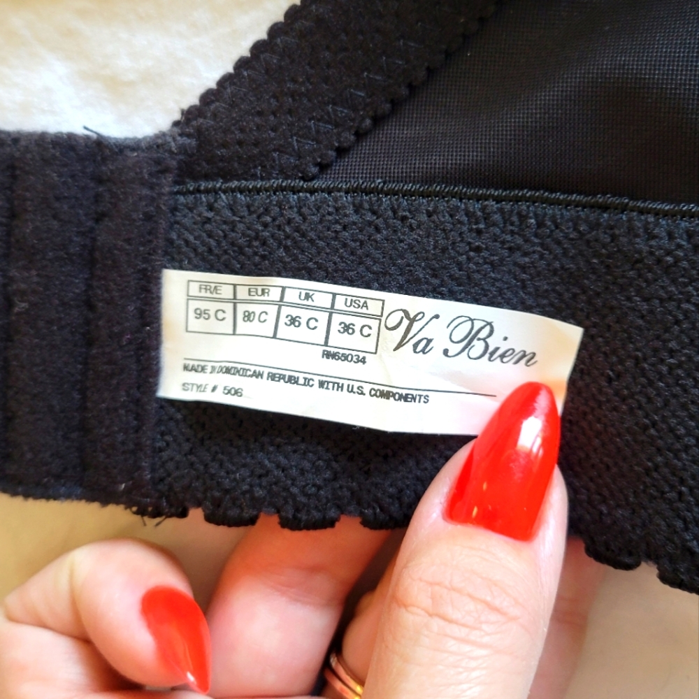 NWT Maison Va Bein Fine Corseterie Francaise Size 36C - Picture 6 of 10